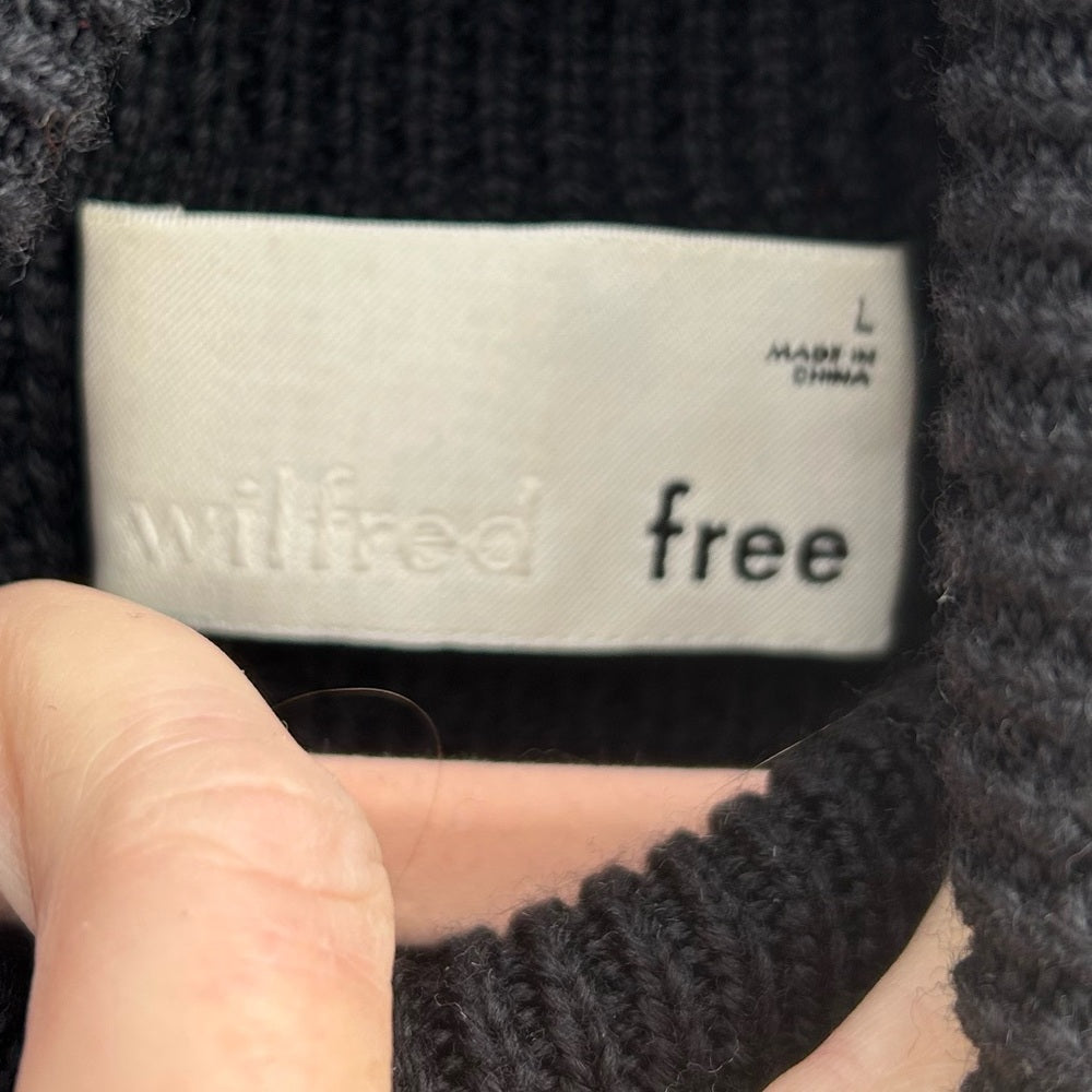 Wilfred Free Bianca Merino Wool Dress, size L