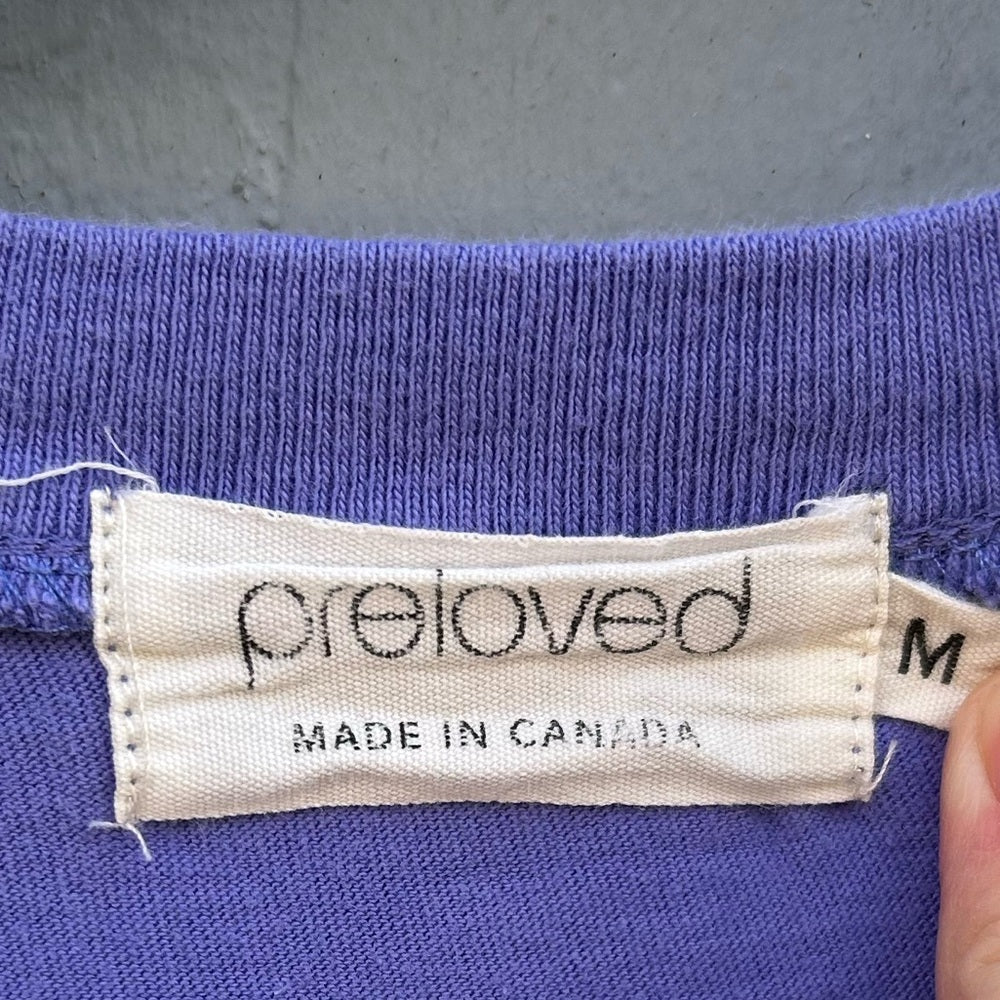 Preloved Purple tee, M