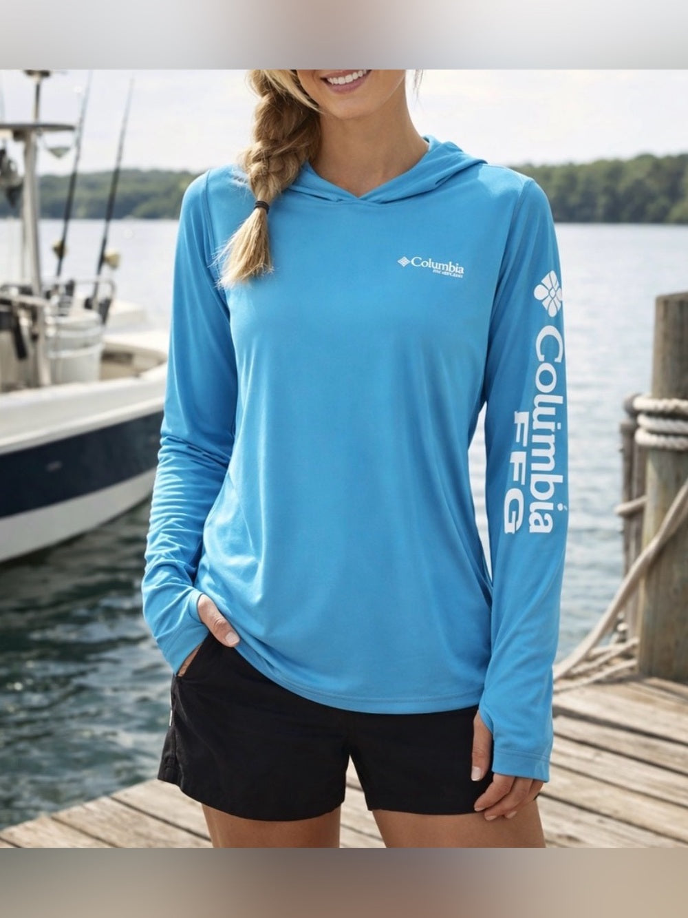 Columbia PFG water top, Large