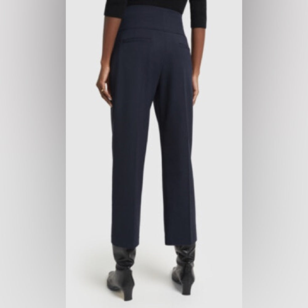 G. Label by Goop Carter Military Black button front trousers, size 8