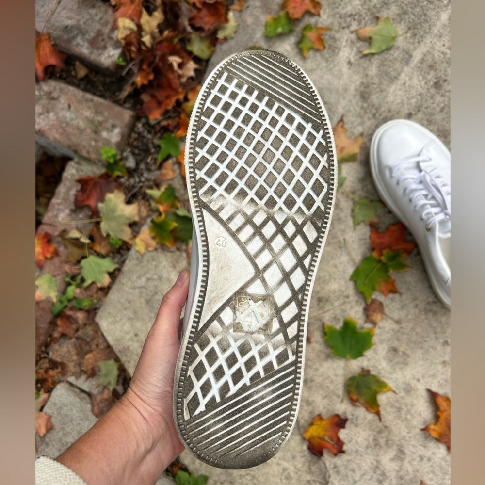 Ted Baker Floral Printed Platform Trainer Sneakers, size 9.5