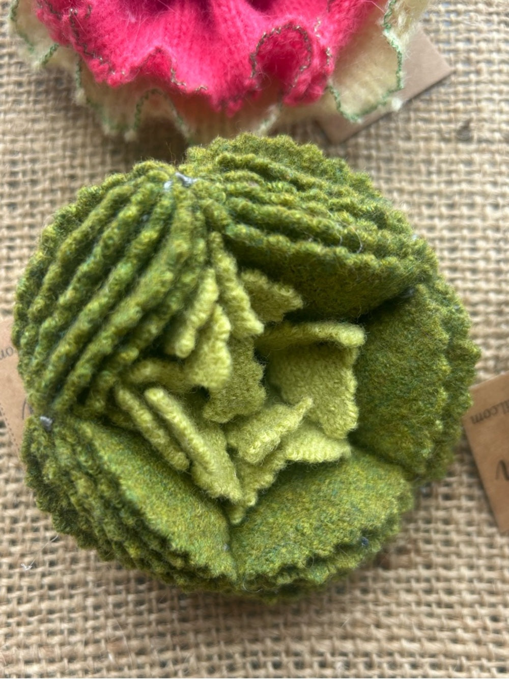 Vintage Cashmere Floral Brooch