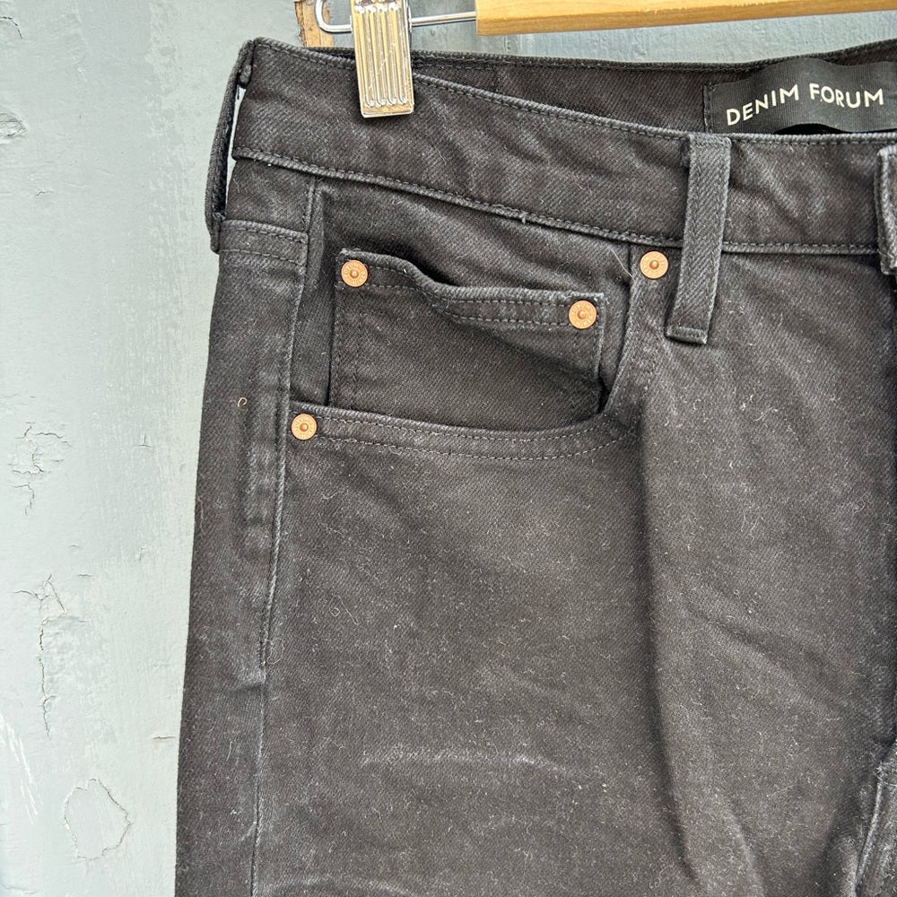Denim Forum The Arlo Hi-Rise Straight 30L Jean, size 30