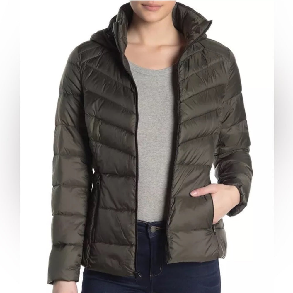 Lucky Brand Light Packable Down Puffer, Medium