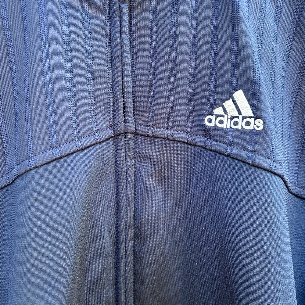 Adidas Navy Sport Jacket, size Large