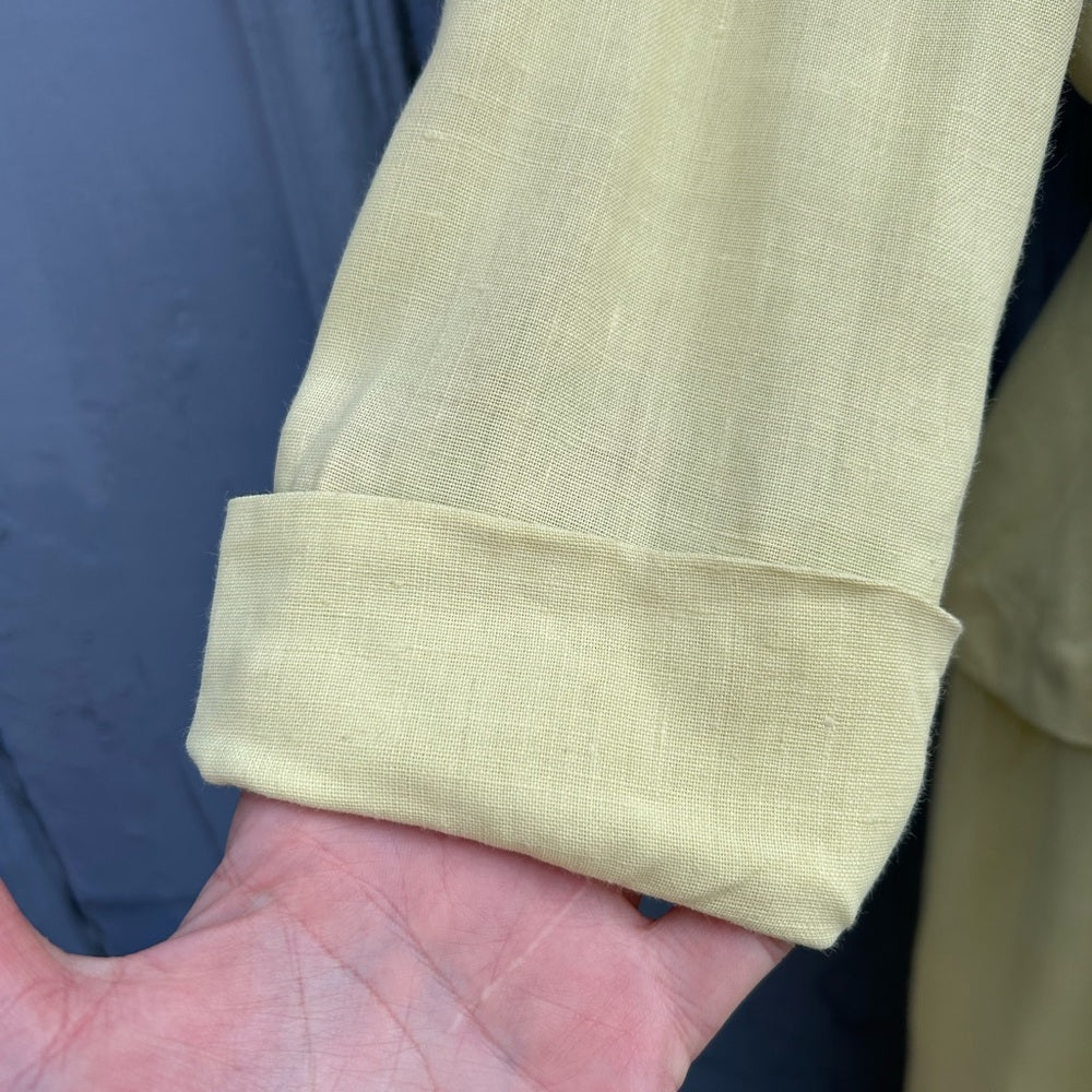 Jonelle 1950's Yellow Dress & jacket set, size vintage "12" (modern 6),