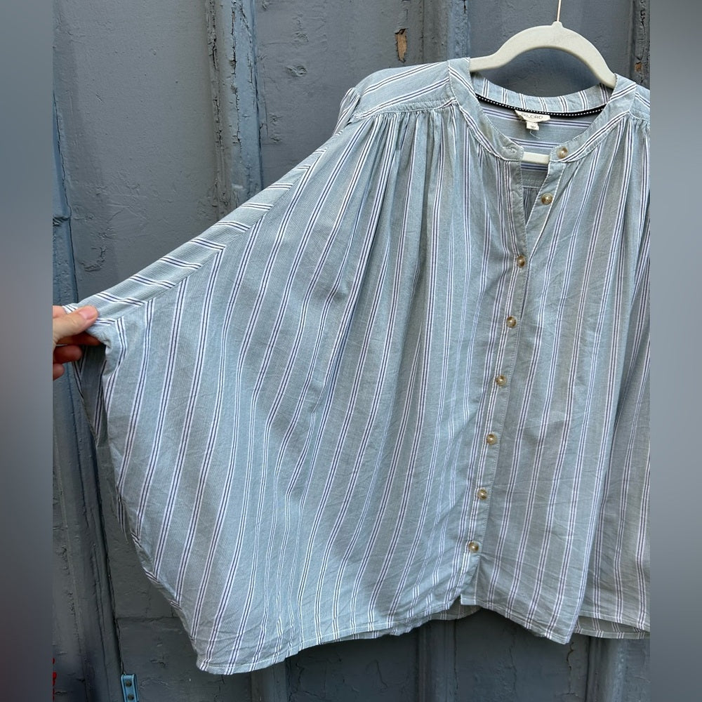 Pilcro The Sidney Batwing Blouse, Large