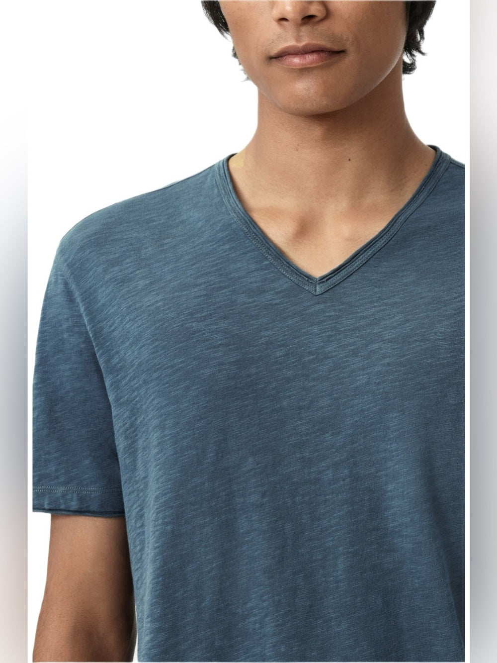 John Varvatos Miles Slub Organic Cotton T-Shirt, Size XXL