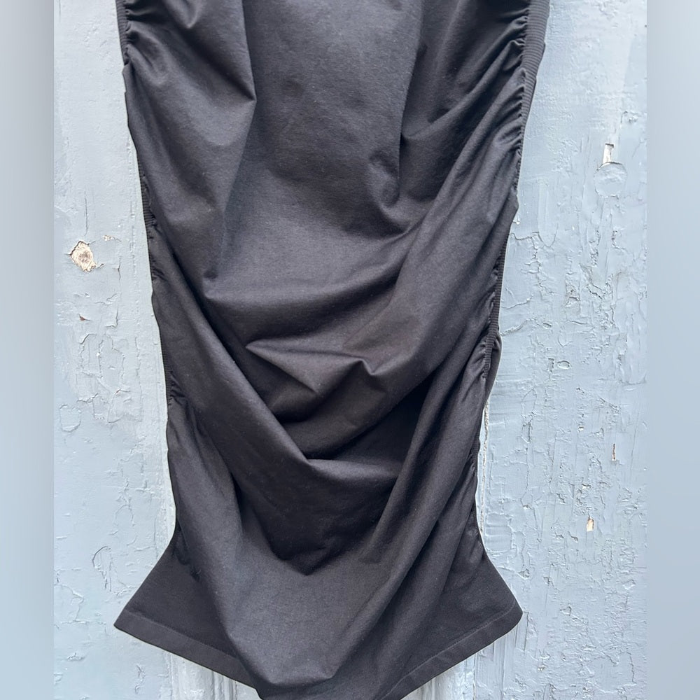 BLANQI Black Maternity Sleeveless Tank Dress, Large/XL