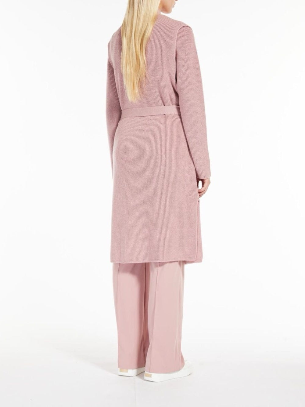Max Mara Leisure Knitted Wool Waistcoat, BNWT, Pink, size M