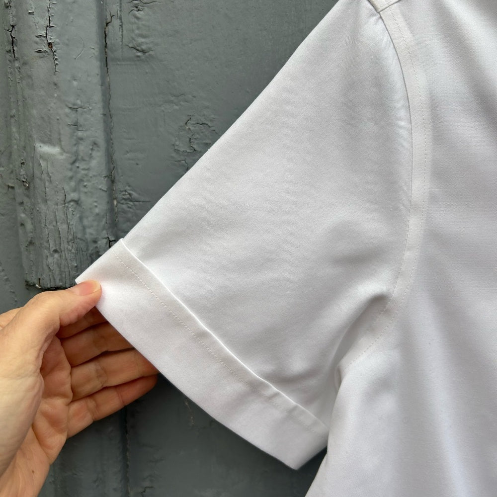 Brooks Brothers Slim Fit White Cotton Shirt, BNWT (a couple marks), size 8