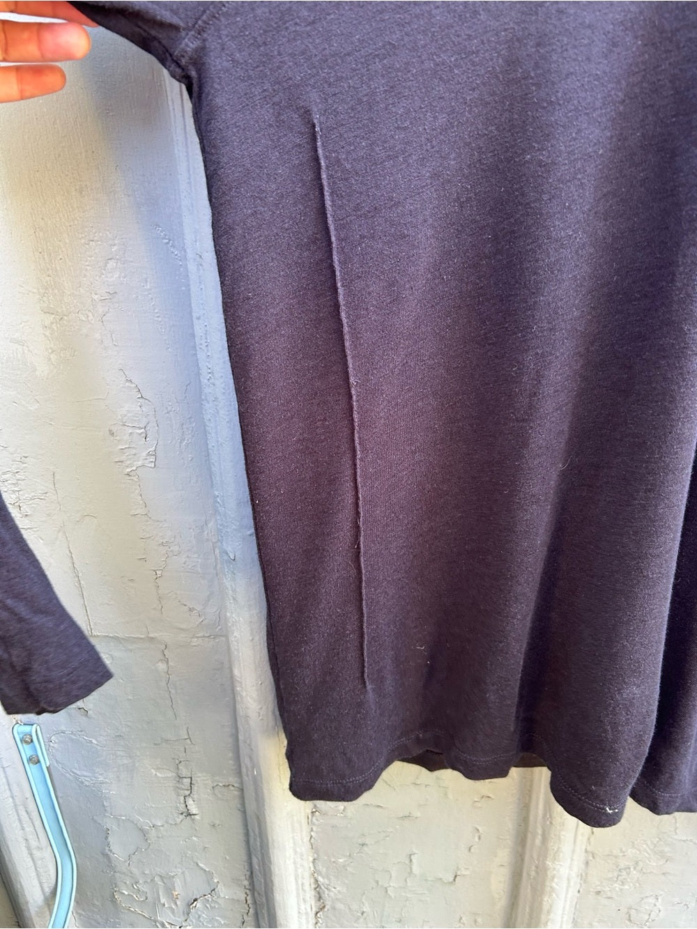 John Varvatos Long Sleeve Ramie Tee, Size XXL