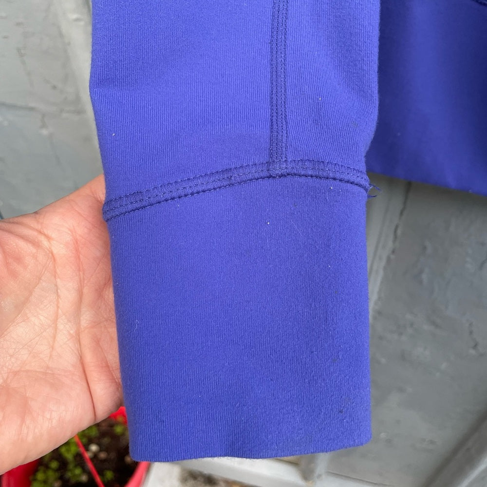 Lululemon Origami Stride Jacket Purple Mini Print, size 4