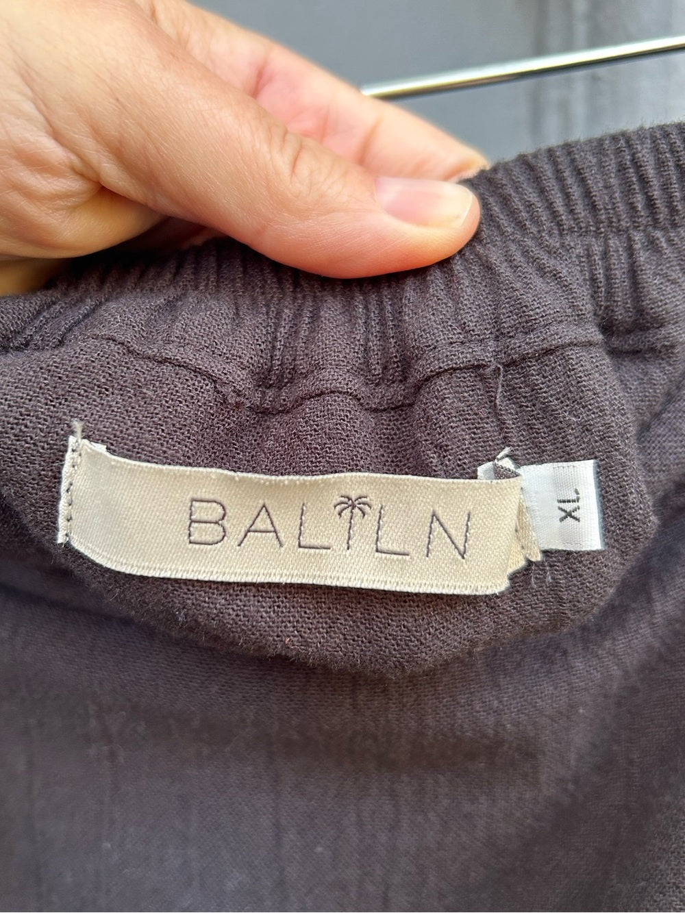 Baliln Black Casablanca Voluminous Skirt, size XL