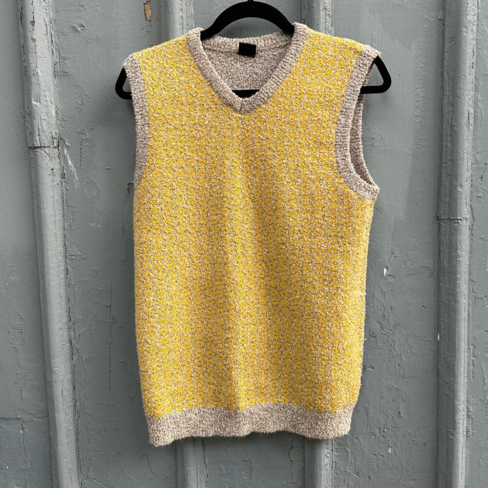 Armani Vintage Knit Vest, Large (fits small)