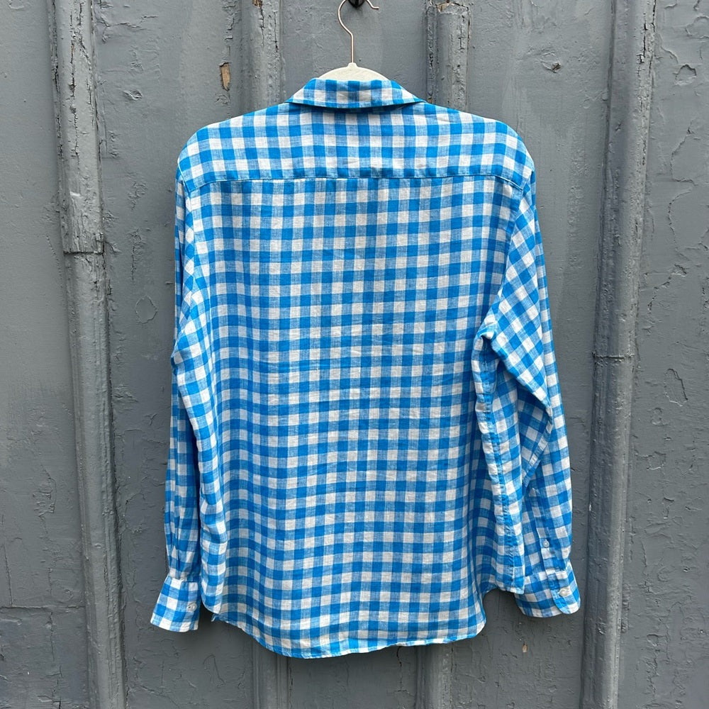 Frank & Eileen Barry Tailored Button Up Shirt, Size M