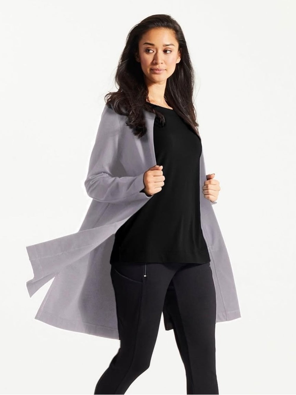 FIG Clothing Black Aly Blazer Cardigan, size M