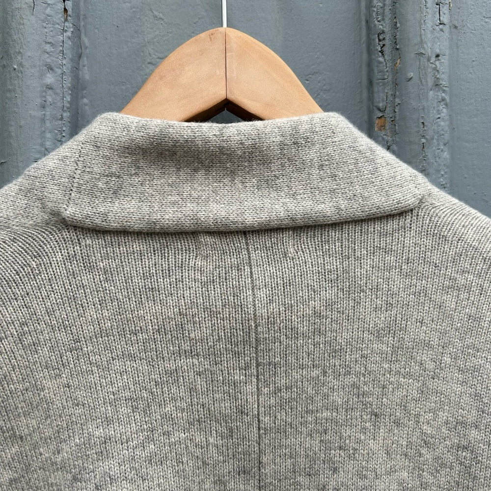 Athleta Spirit Wool Cashmere Grey Cardigan, size Small
