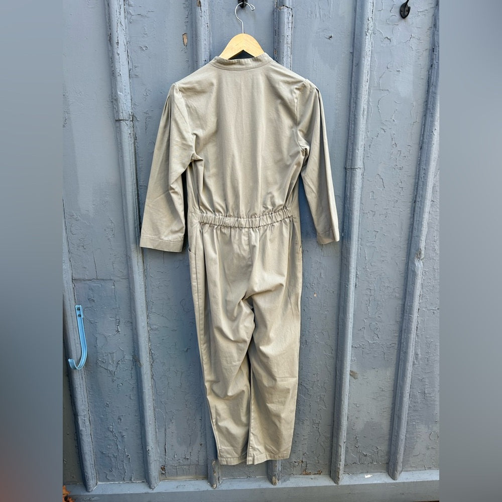 Dagg & Stacey Finch light khaki boiler suit, size 4
