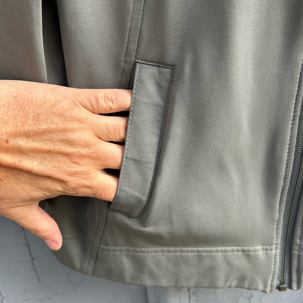 Lululemon Khaki Swing Jacket, approx size 10