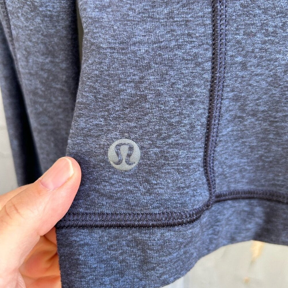 Lululemon Its Rulu Run Cropped Half Zip, size 6