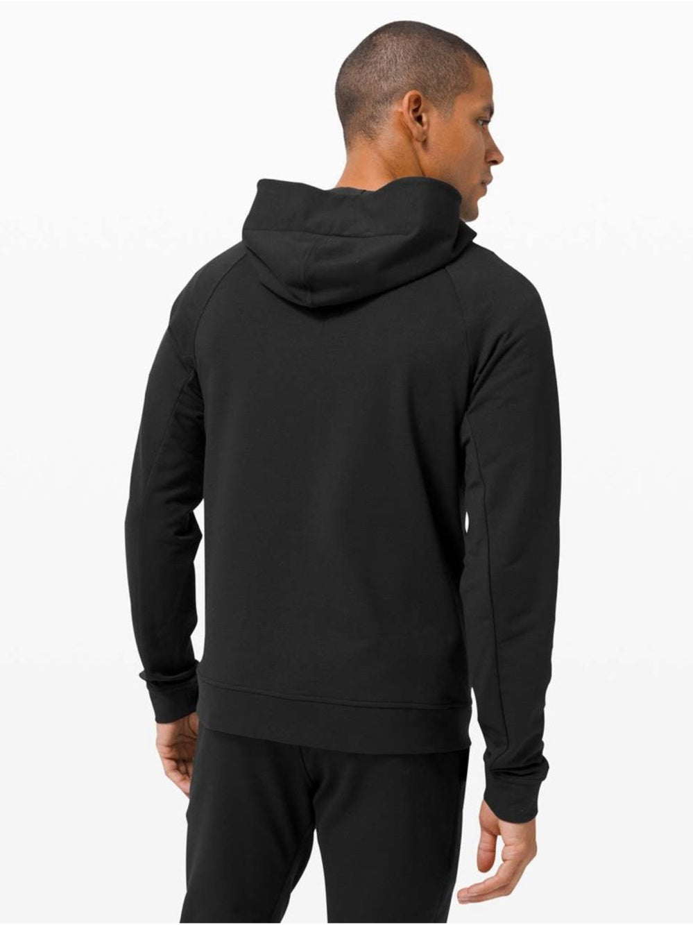 Lululemon Black City Sweat Full Zip Hoodie, size XL