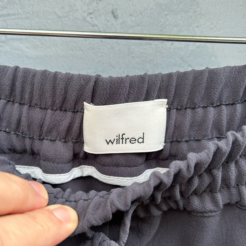 Wilfred Dark Grey Buffon pants, size Small