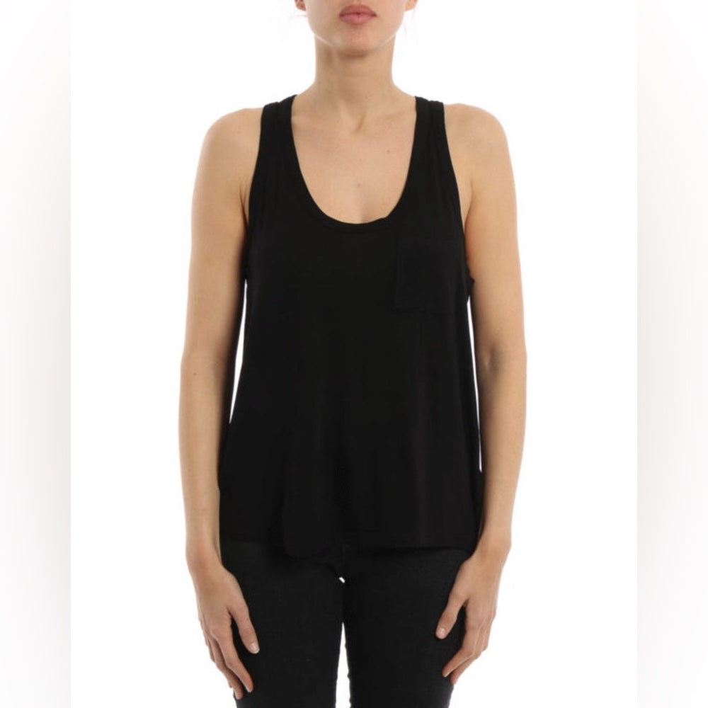 T by Alexander Wang classic racerback tank with pocket, Small