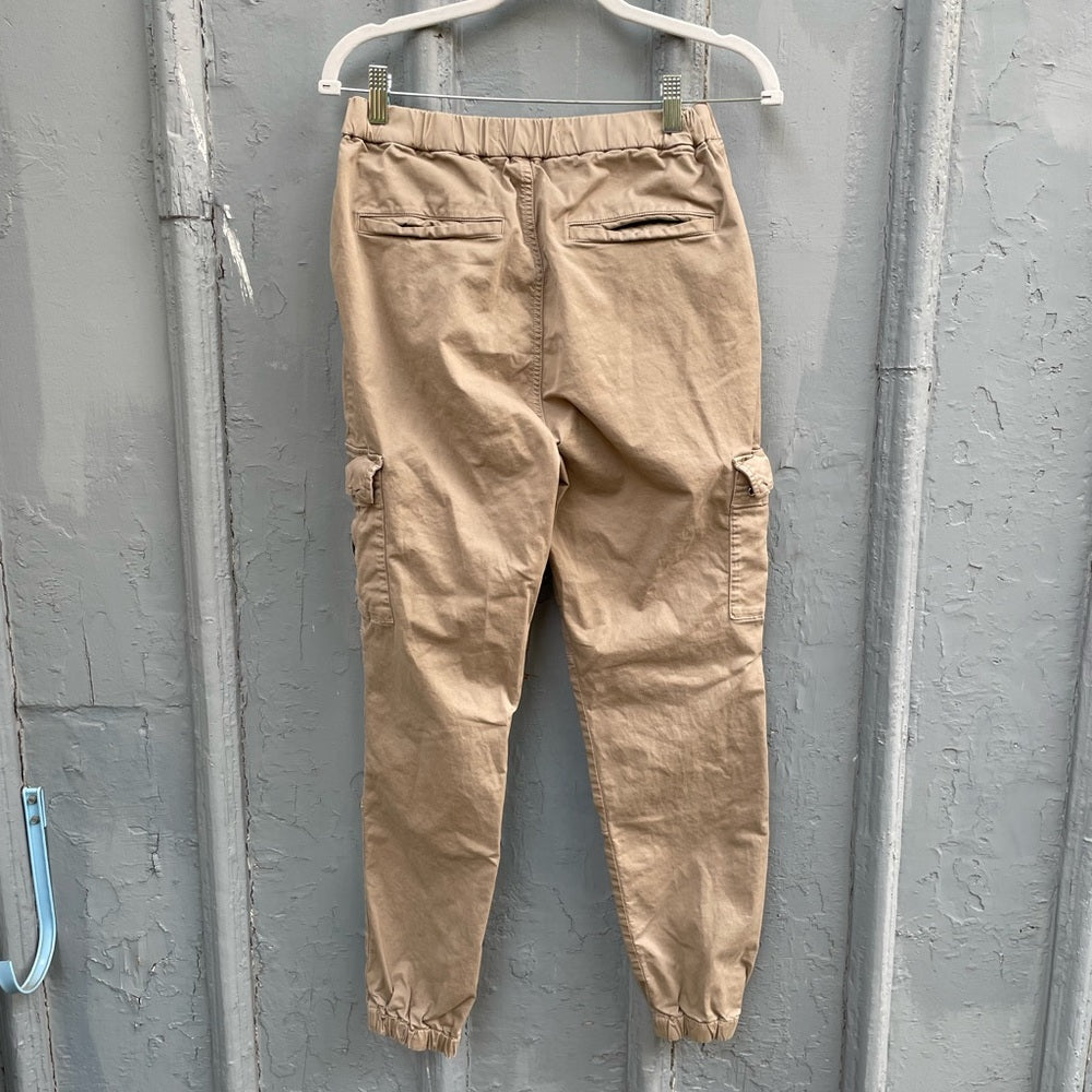 J Brand Eugene cotton-blend twill tapered cargo pants, size 26