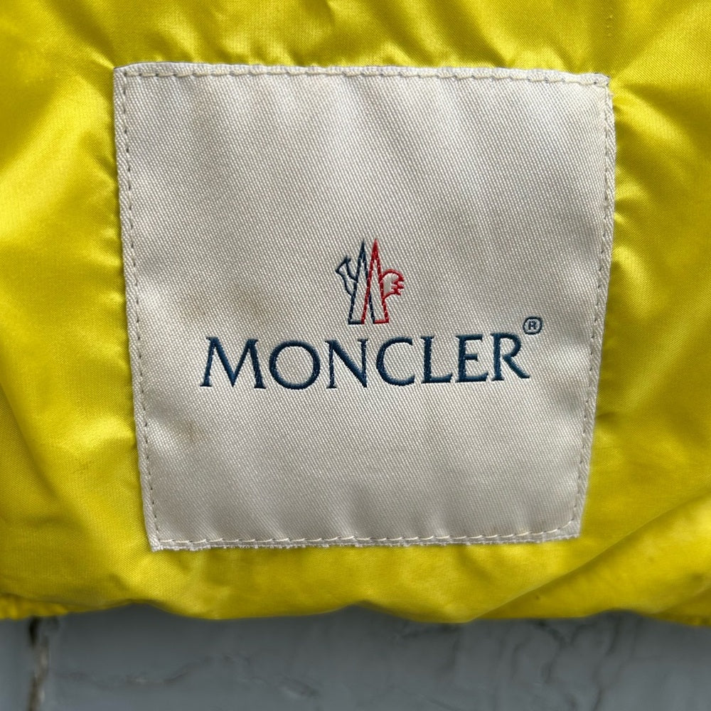 Moncler Citrine Kids Down Vest, size 12