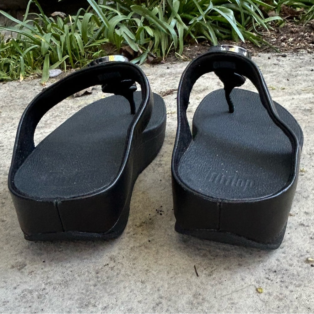 Fit Flop Halo Platform Sandals, BNWOT, size 8