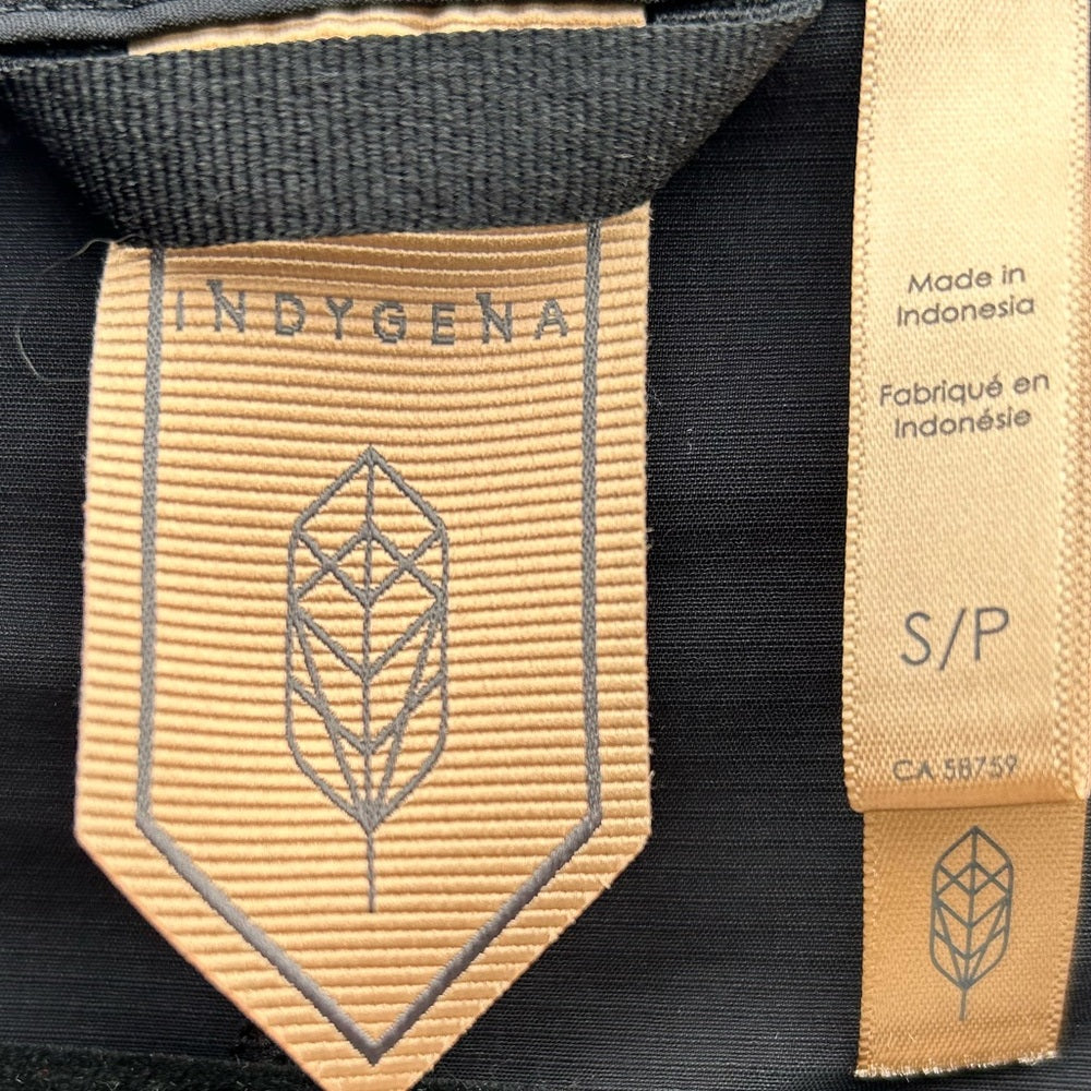 Indygena Black Slinga II Jacket, size Small