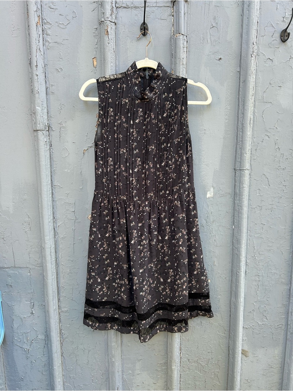 Allsaints Lolita Blume Silk Dress, size 4