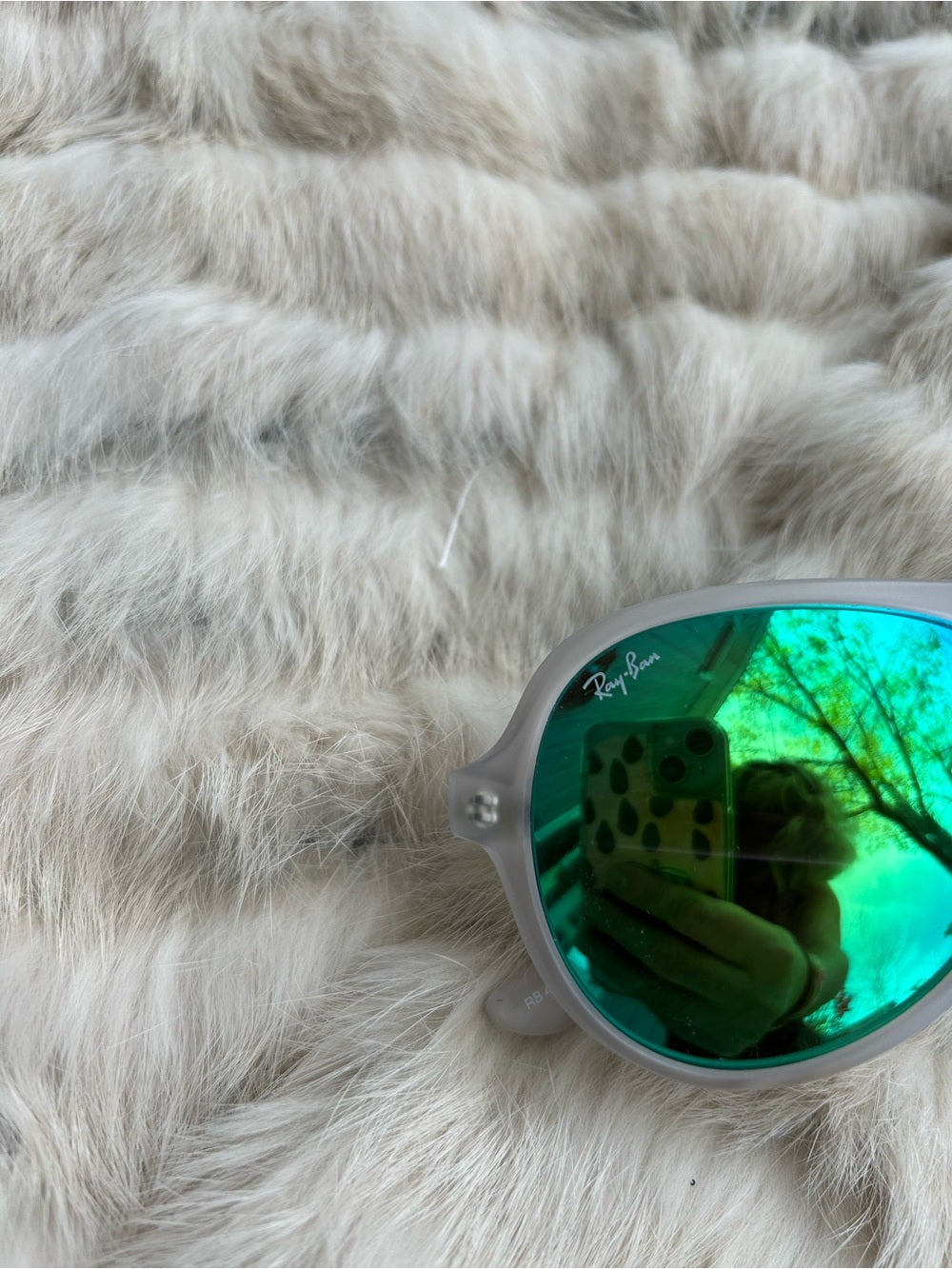 Ray Ban Clear Cats 500 Aviators, OS