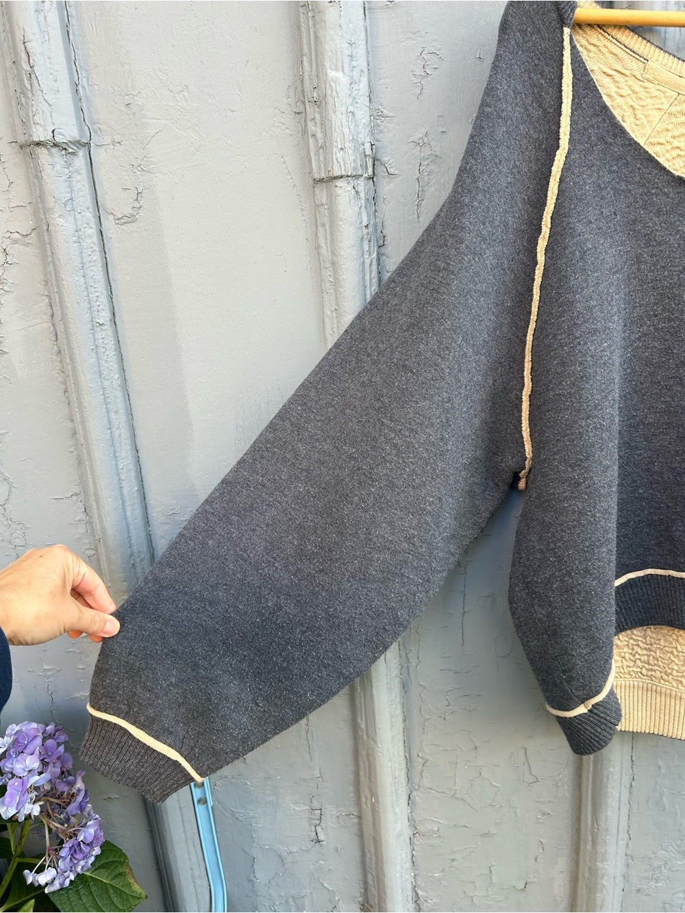 Böheme Lina Contrast Sweater, M
