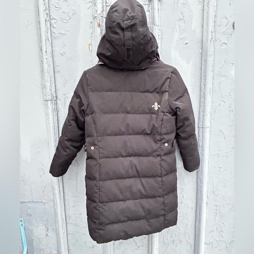 Columbia Youth Girls Black Puffer Down Filled Jacket Size7/8