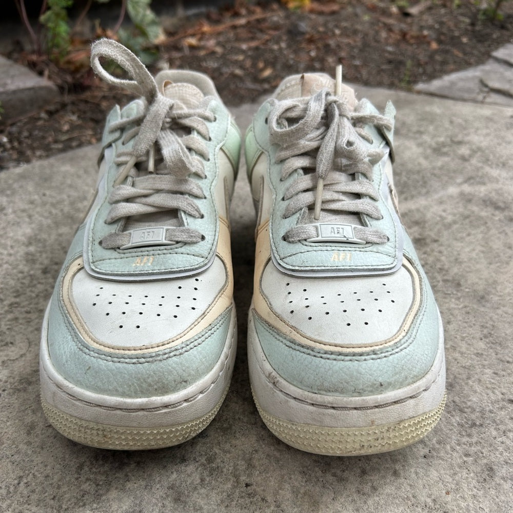 Nike Air Force Shadow “Sail Barely Green”, size 9 (40.5)