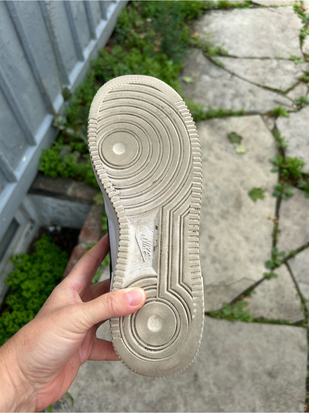 Nike White AF1, W size 9, M size 7