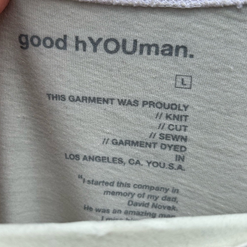 BNWT Good Hyouman “Cocktail” tee, size L