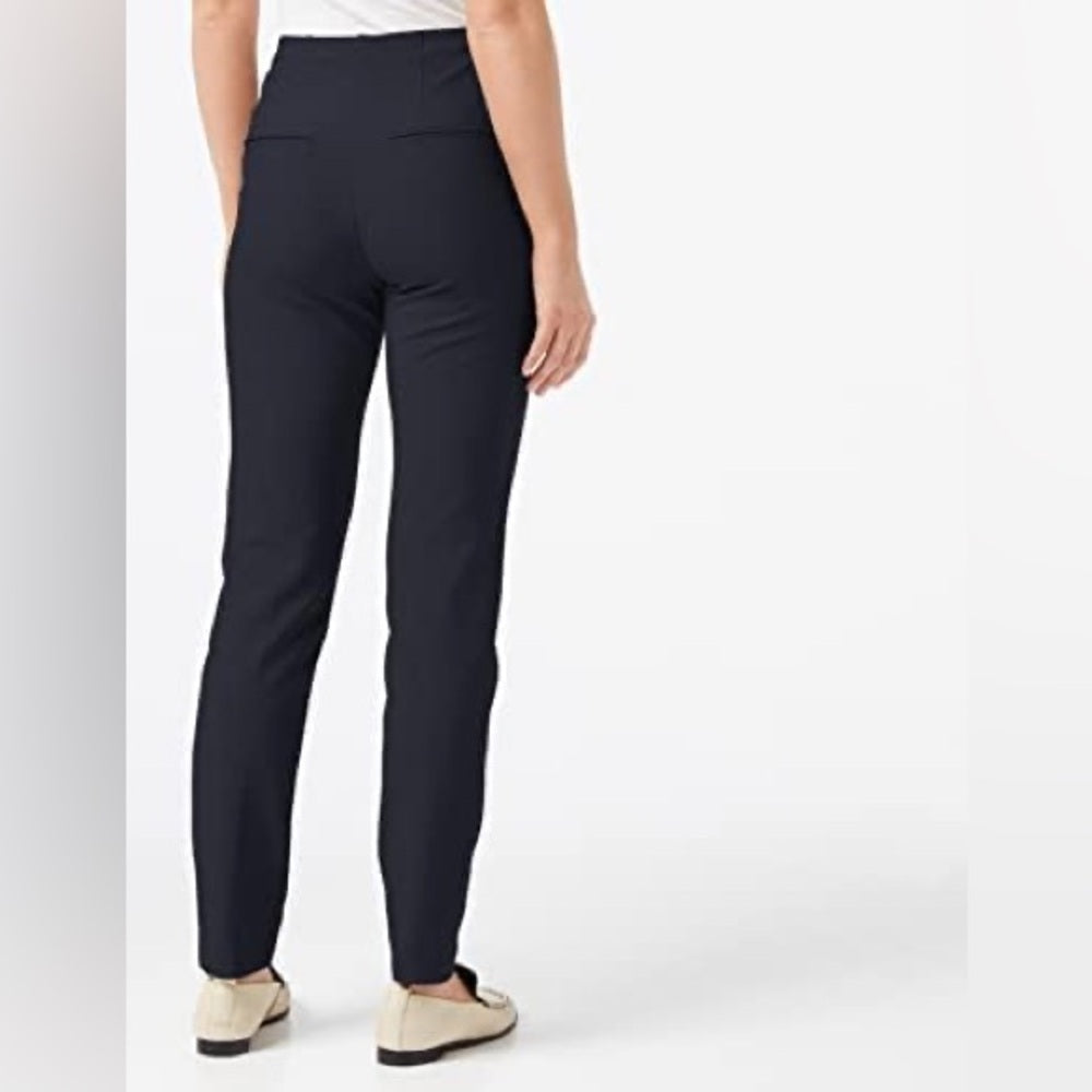 Gardeur Black Zene Straight Leg Pants, size 42 (approx US 10)