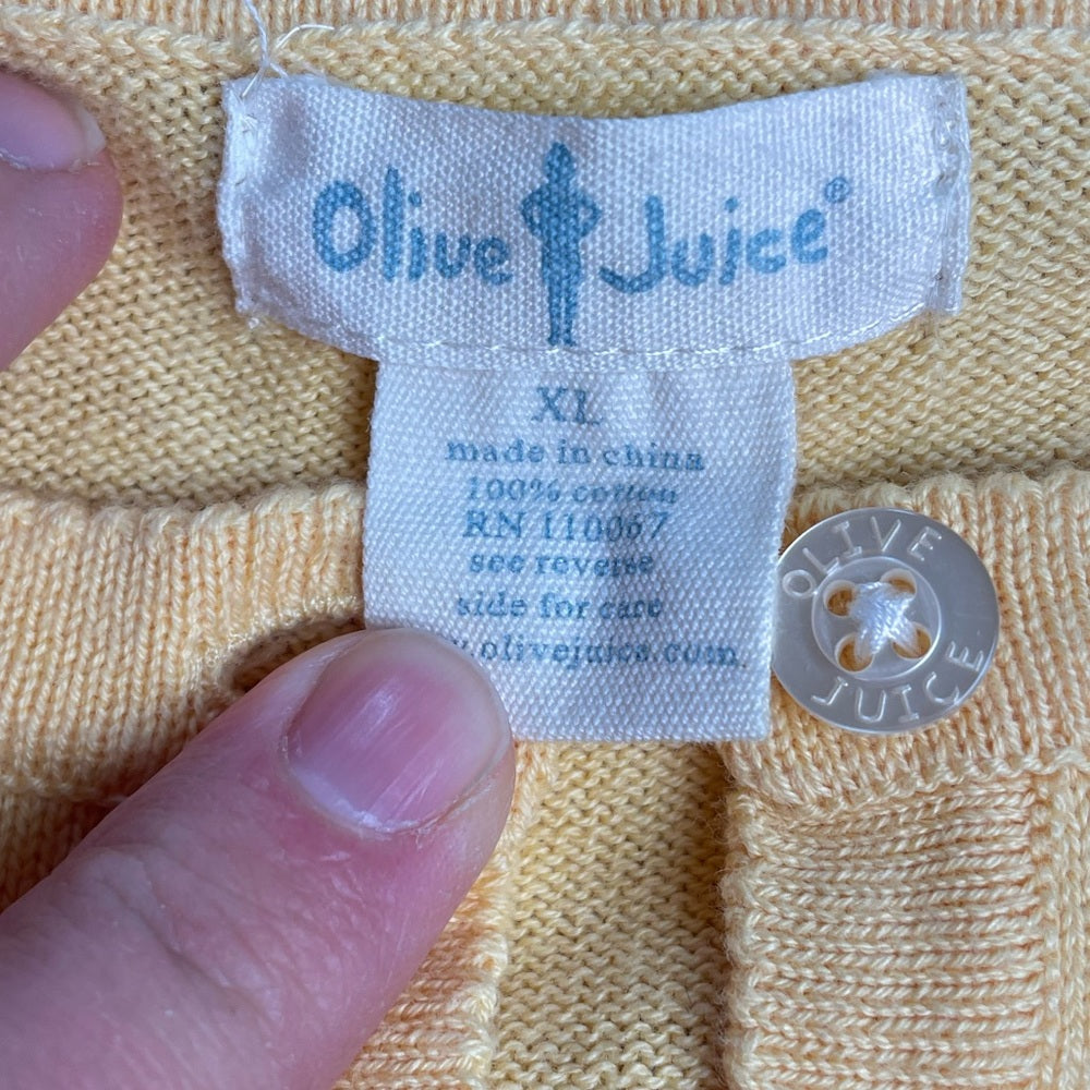 Olive Juice Luxury Kids Sweater combo, size XL (10-12)