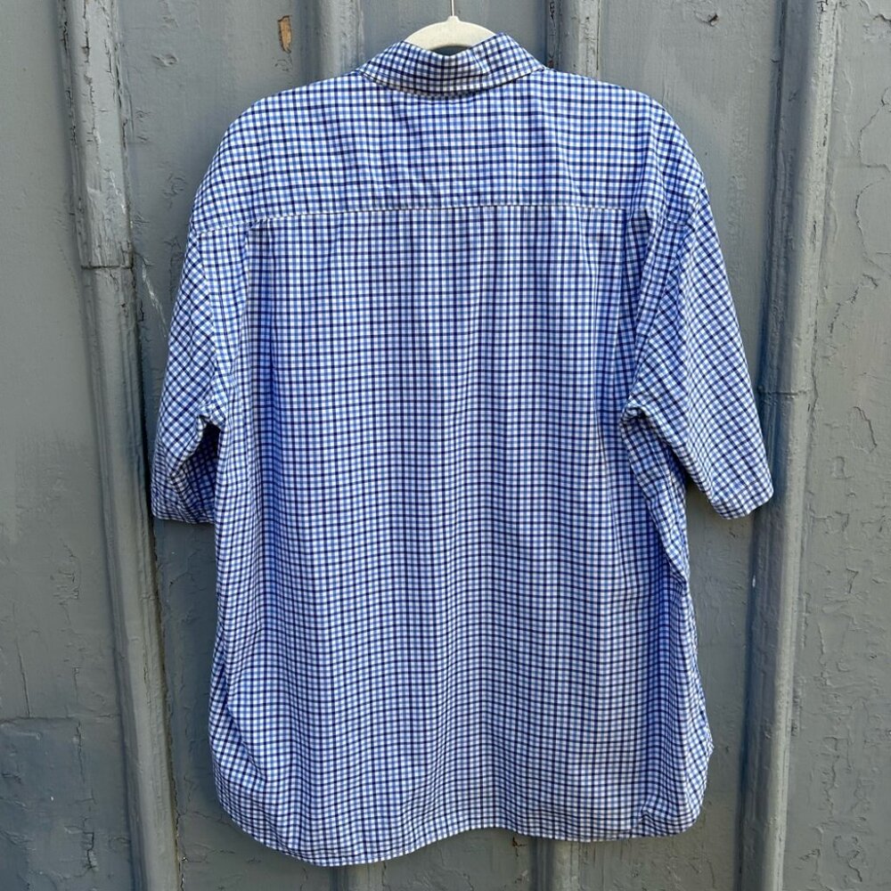 Paul & Shark Grid Check Button-down, size 43 (approx XXL)