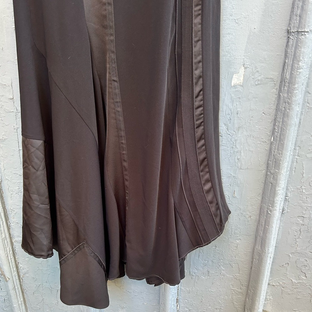 High Everyday Couture black patchwork skirt, size 6