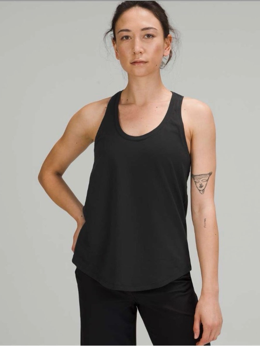Lululemon Black Love Tank, size 16