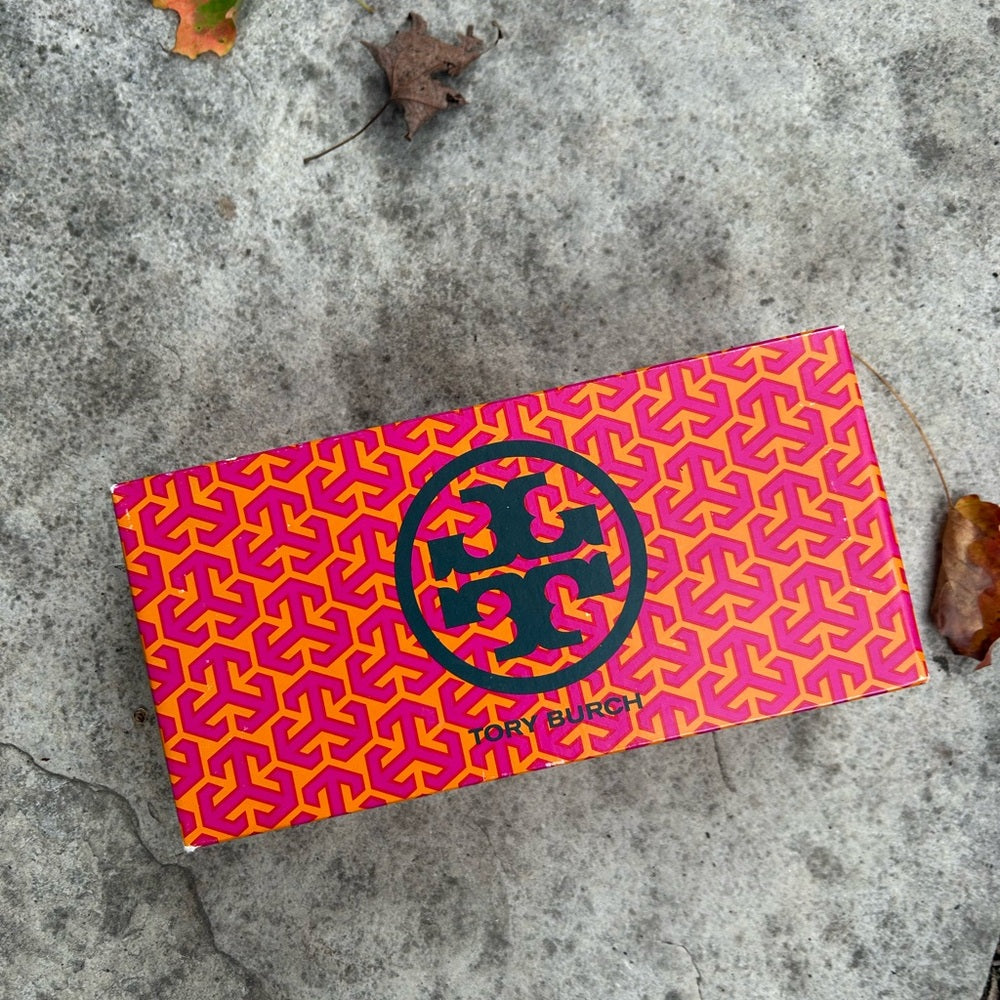 Tory Burch Neutral Reva Flat, size 9.5