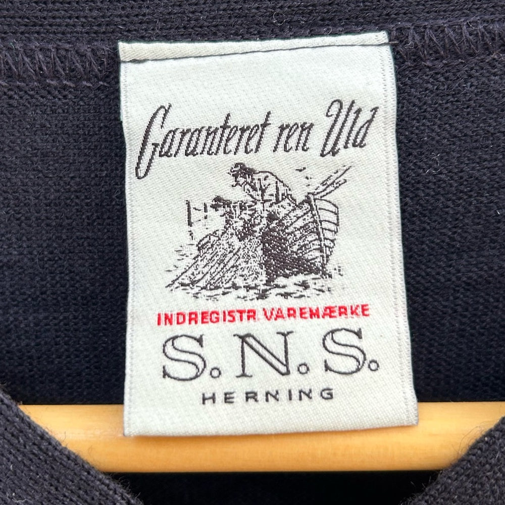 SNS Herning Danish Wool N neck Sweater, size M