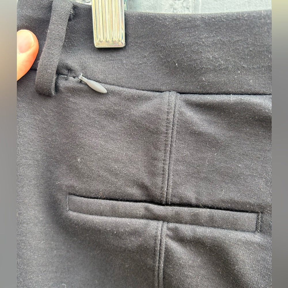 Kit & Ace Black Coastline Cashmere Trousers, Size 8