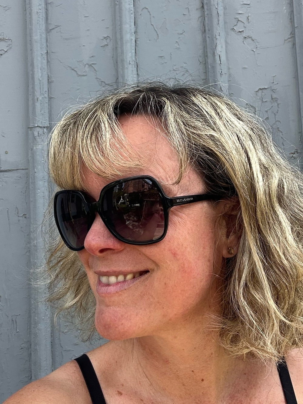 Dolce & Gabbana black Square Sunglasses, OS