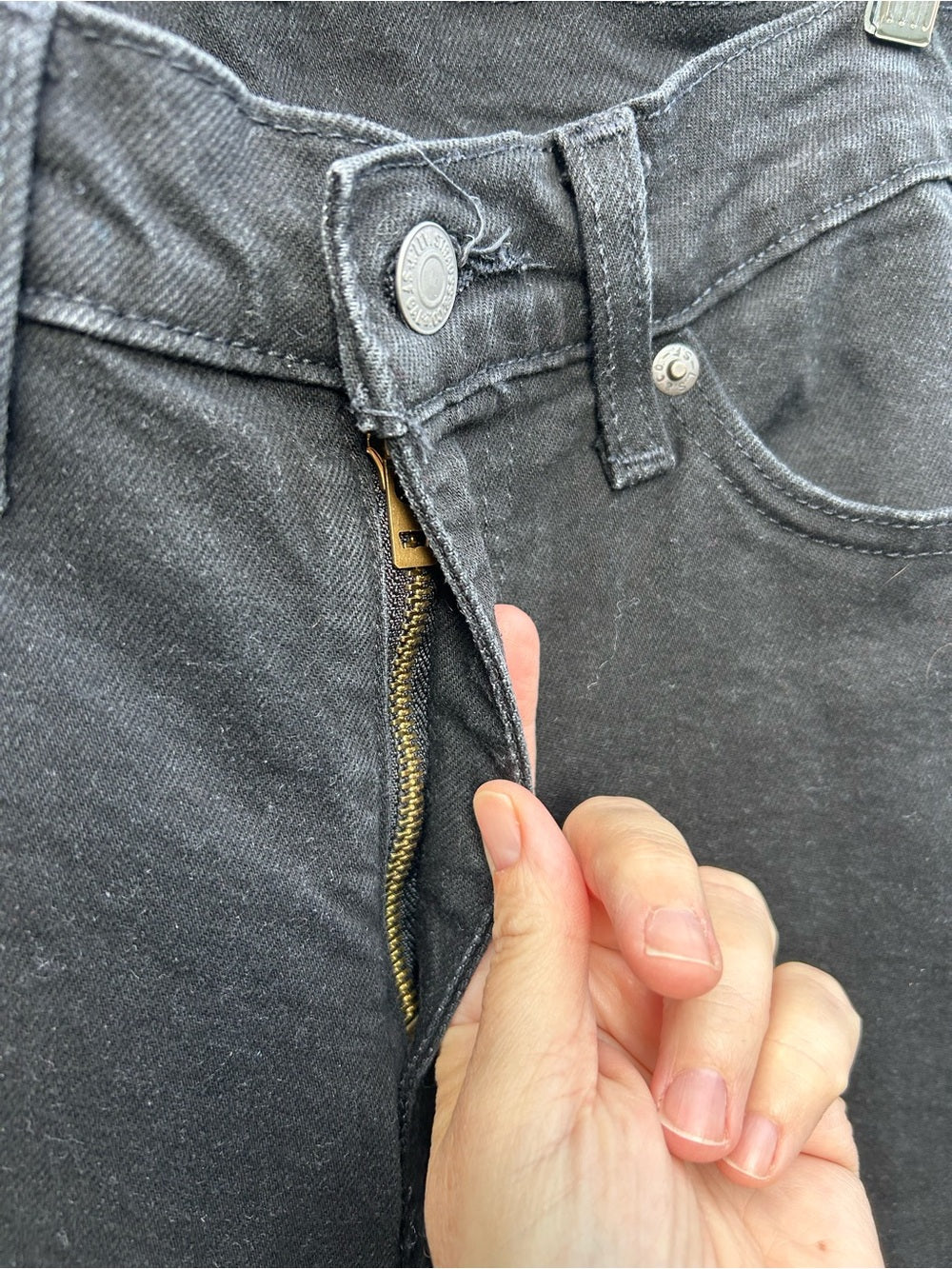 Levi’s 510 black jeans, size W29/L30