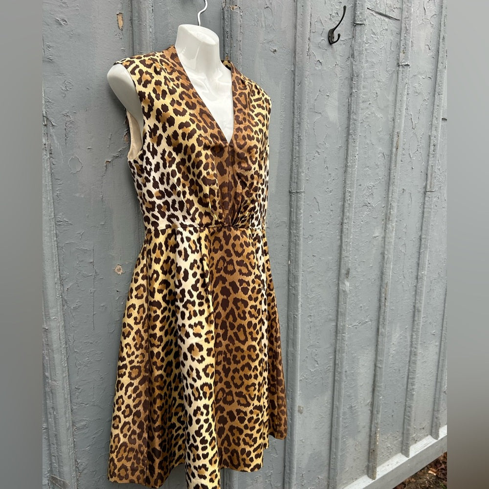 kate spade Roxanne Leopard Print Dress, size 8